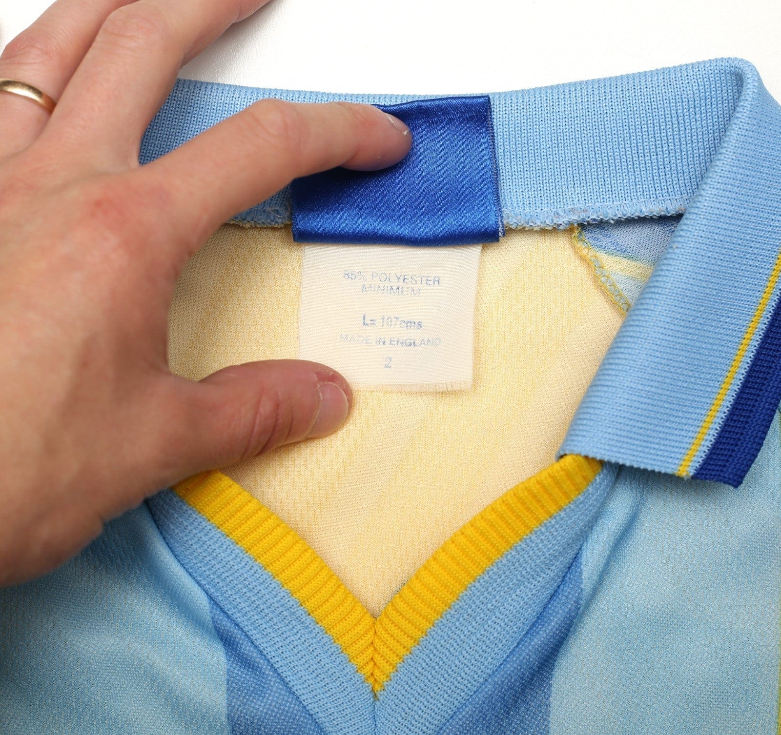 1997/98 ZOLA #25 Chelsea Vintage Umbro Away Football Shirt (L)