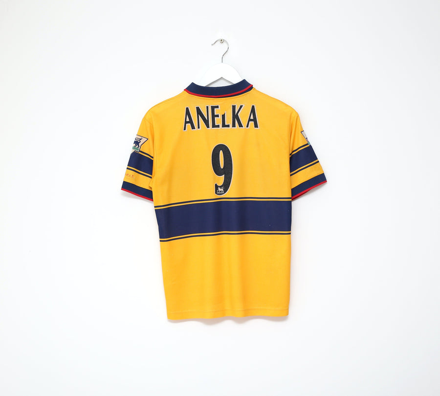 1997/99 ANELKA #9 Arsenal Nike Away Football Shirt (XLB)