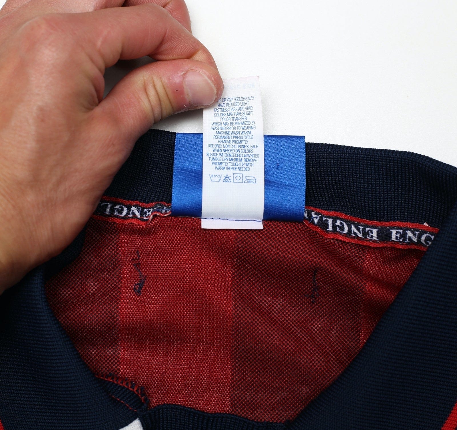 1997/99 BECKHAM #7 England Vintage Umbro Away Football Shirt (XL) WC 1998