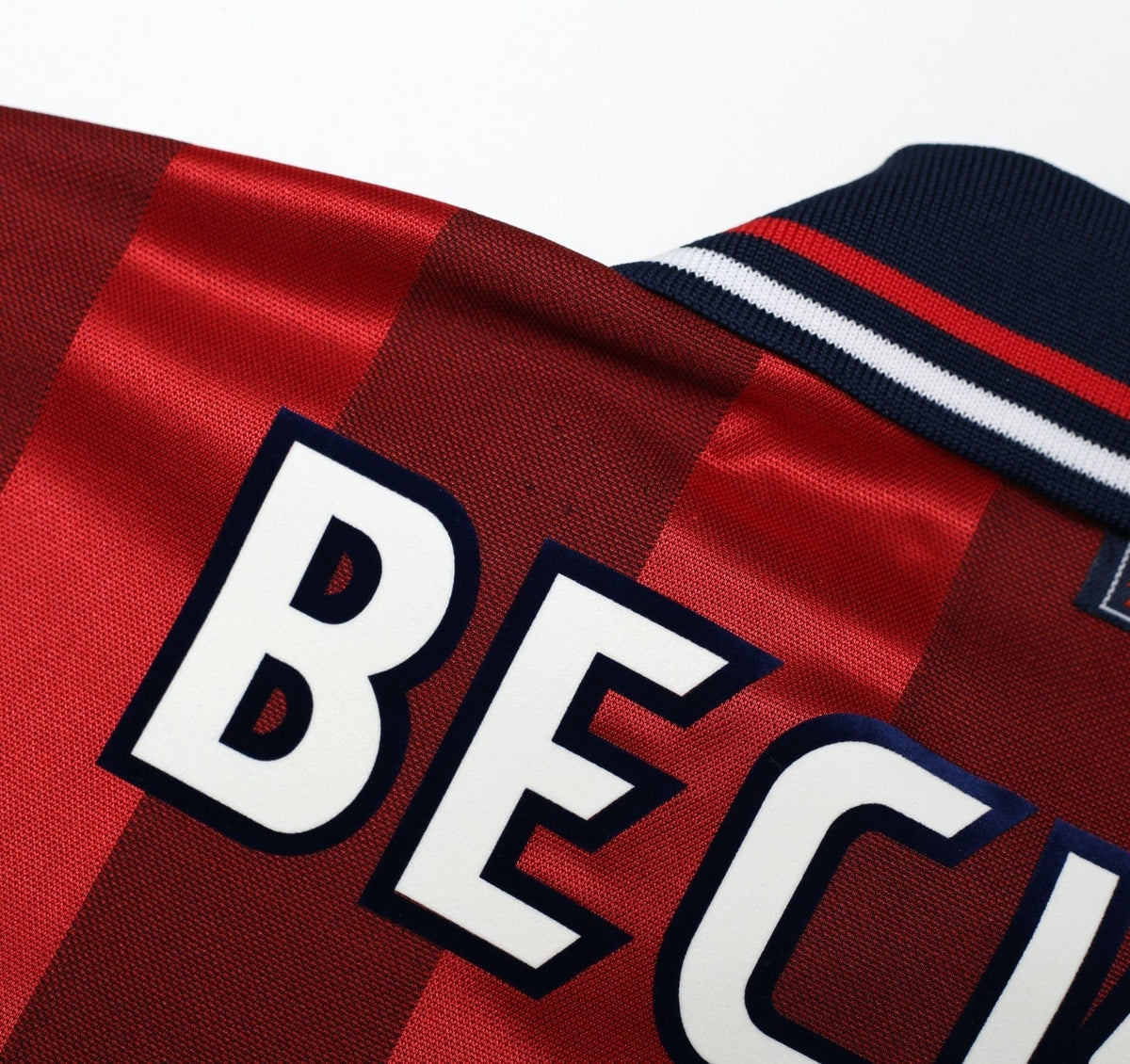 1997/99 BECKHAM #7 England Vintage Umbro Away Football Shirt (XL) WC 1998