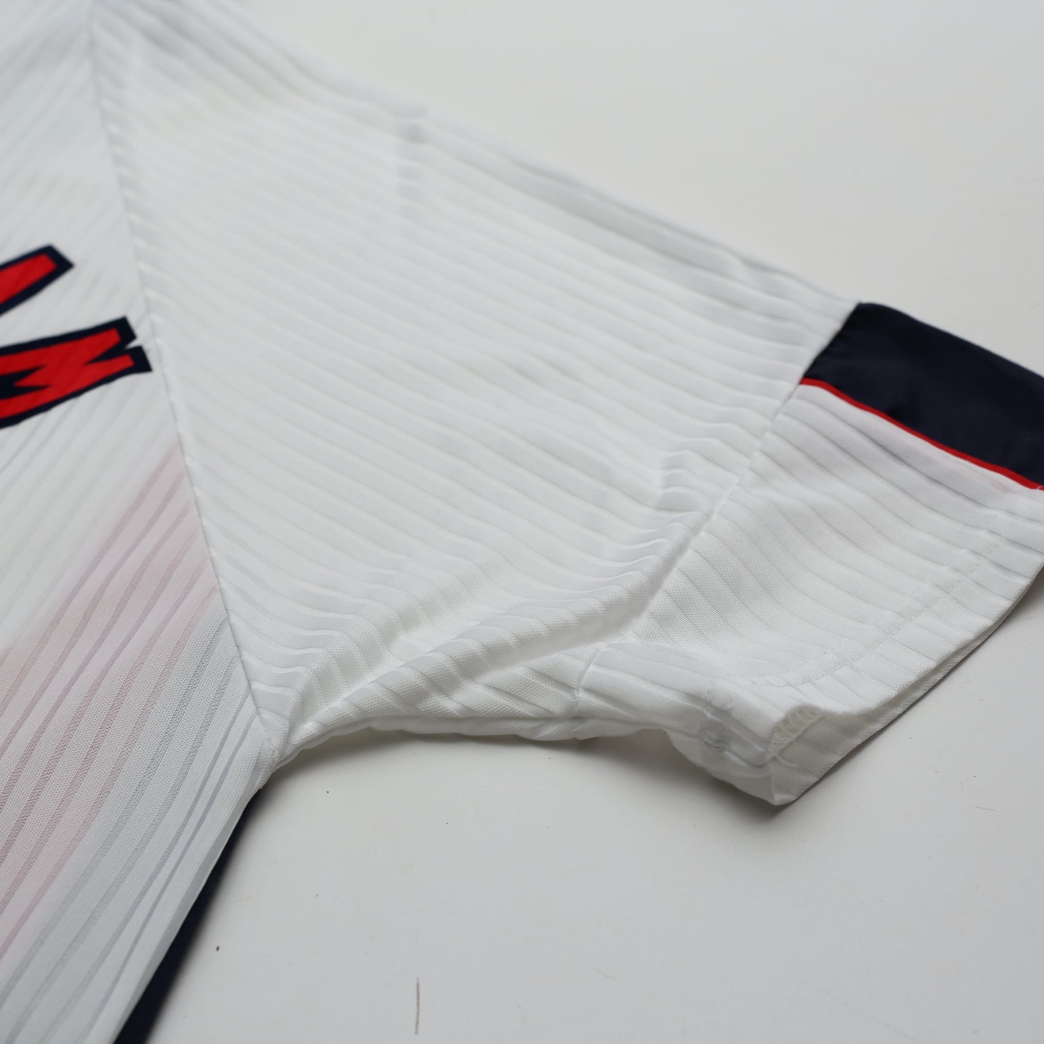 1997/99 Beckham #7 England Vintage Umbro Home Football Shirt (M/L) WC 1998