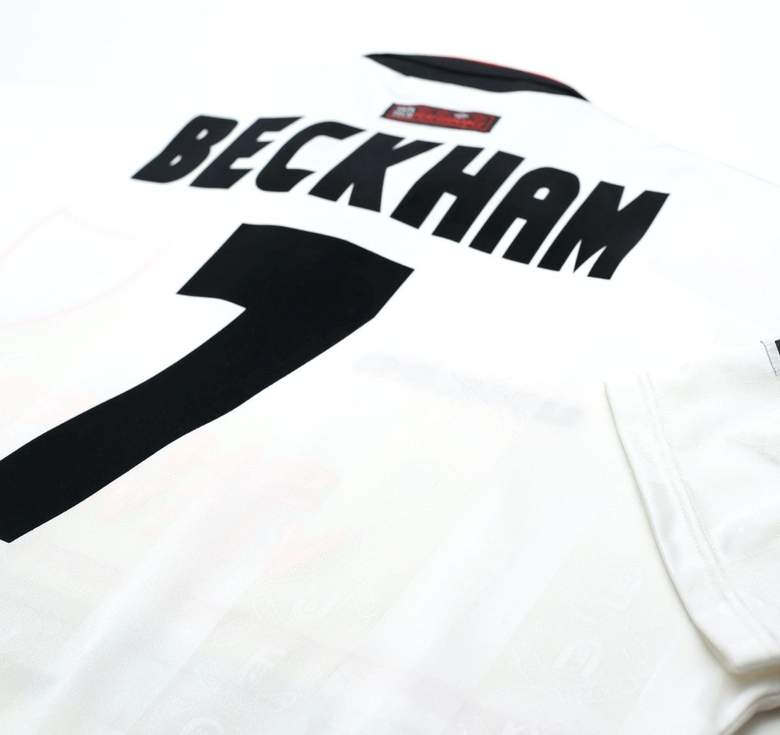 1997/99 BECKHAM #7 Manchester United Vintage Umbro Away Football Shirt (XXL)