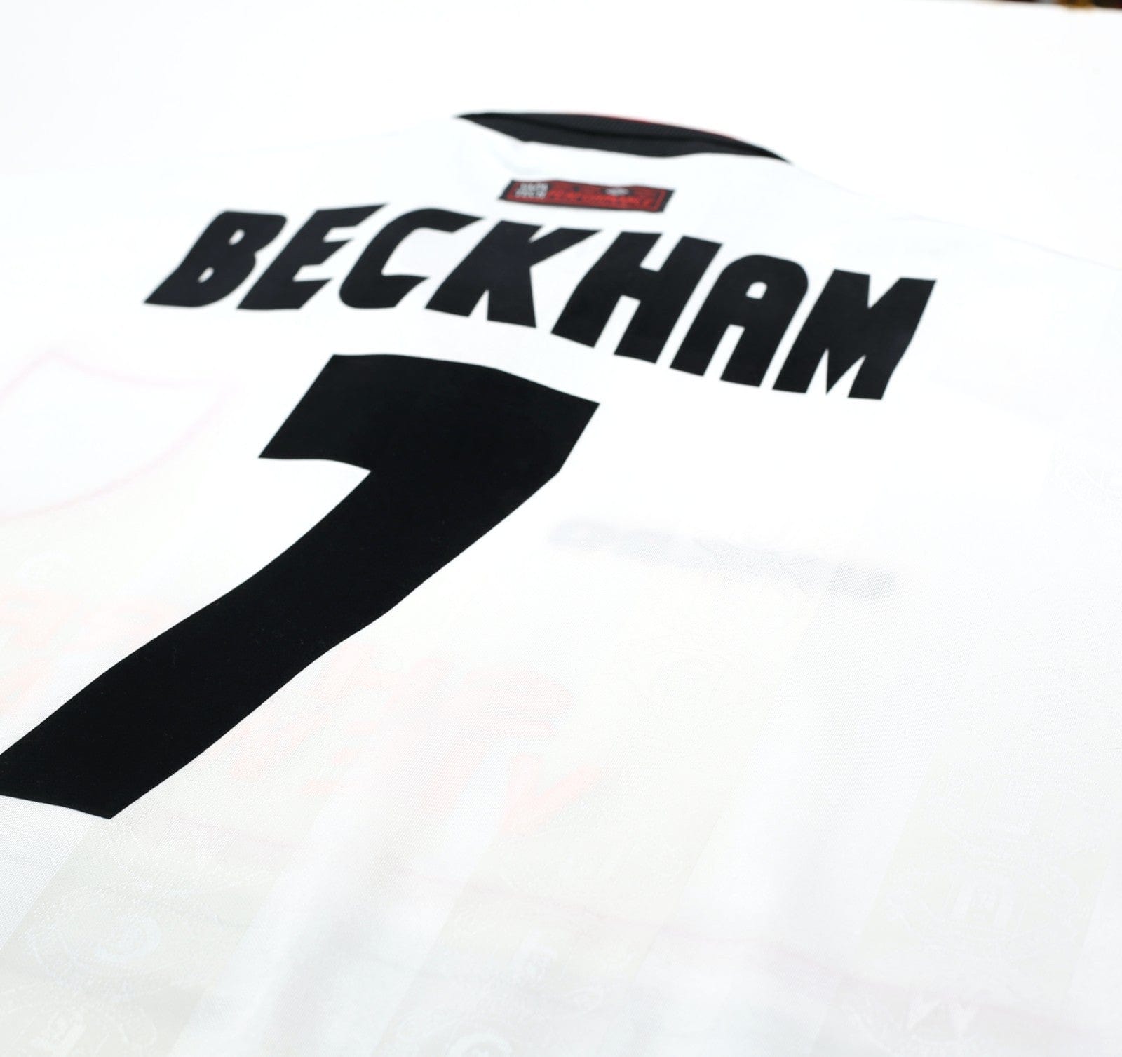 1997/99 BECKHAM #7 Manchester United Vintage Umbro Away Football Shirt (XXL)
