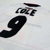 1997/99 Cole #9 Manchester United Vintage Umbro Away Football Shirt (XXL)
