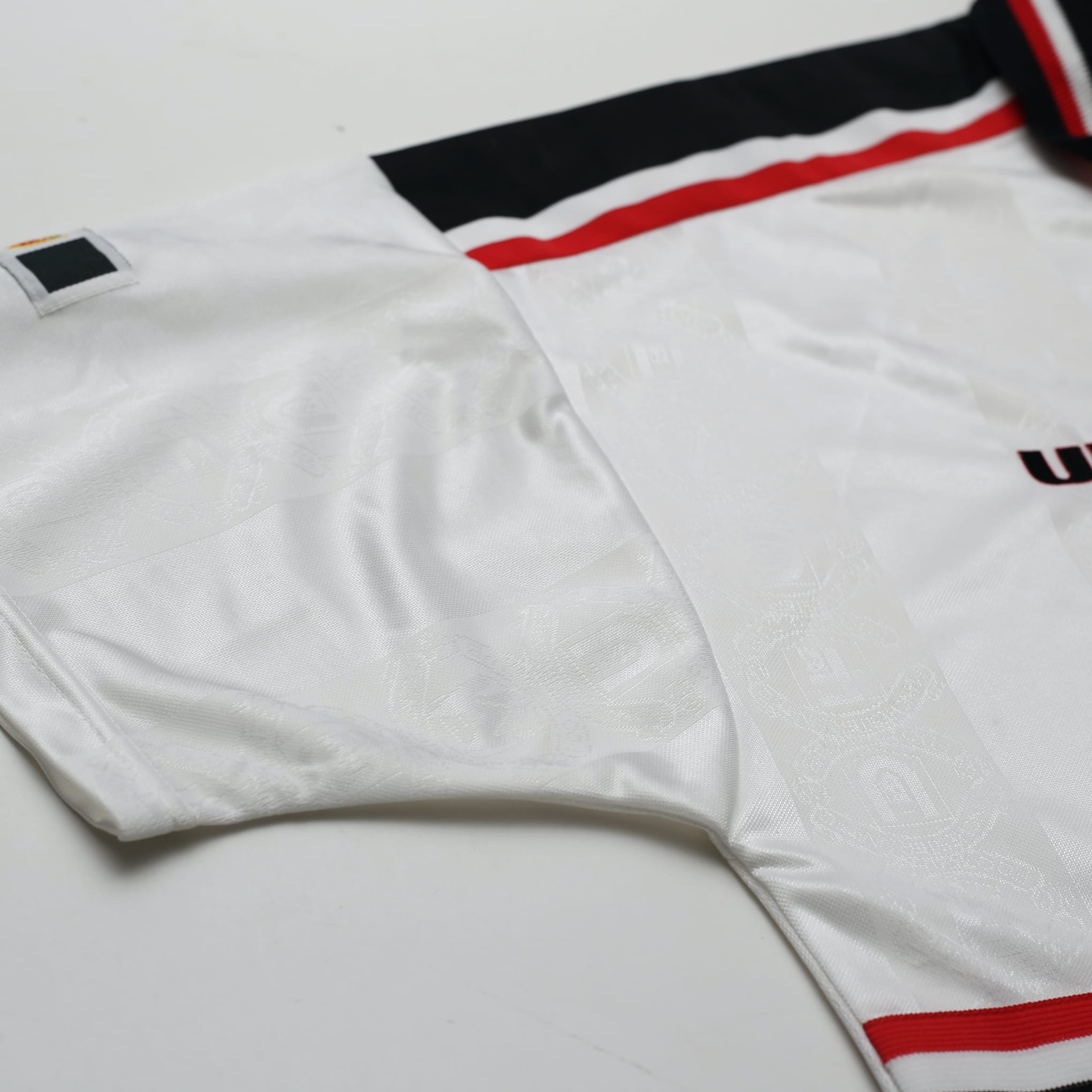 1997/99 Cole #9 Manchester United Vintage Umbro Away Football Shirt (XXL)