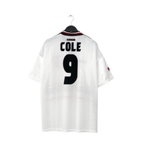 1997/99 Cole #9 Manchester United Vintage Umbro Away Football Shirt (XXL)
