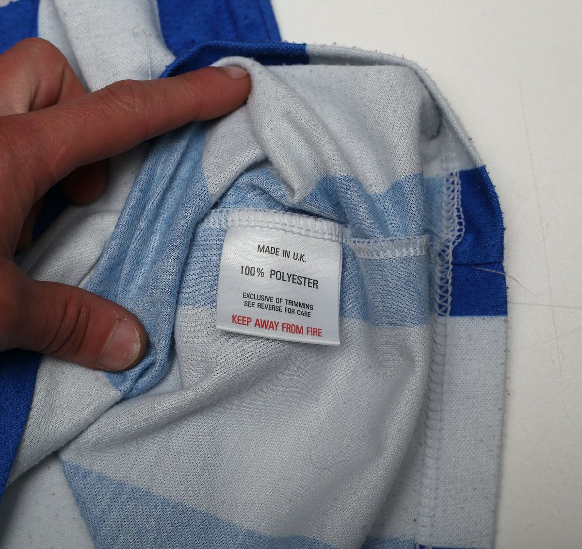 1997/99 DI CANIO #11 Sheffield Wednesday Vintage Home Football Shirt (L)