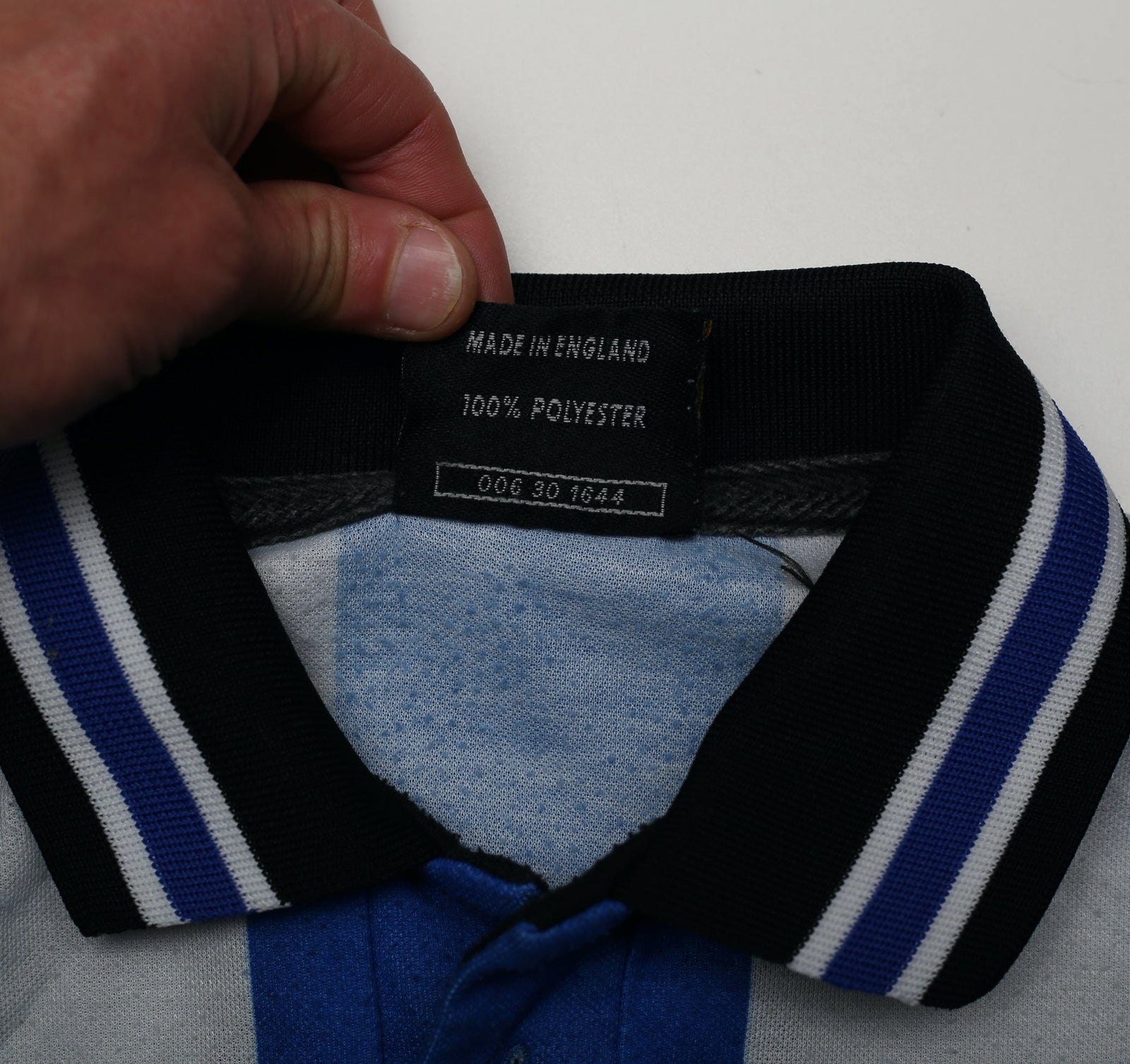 1997/99 DI CANIO #11 Sheffield Wednesday Vintage Home Football Shirt (L)