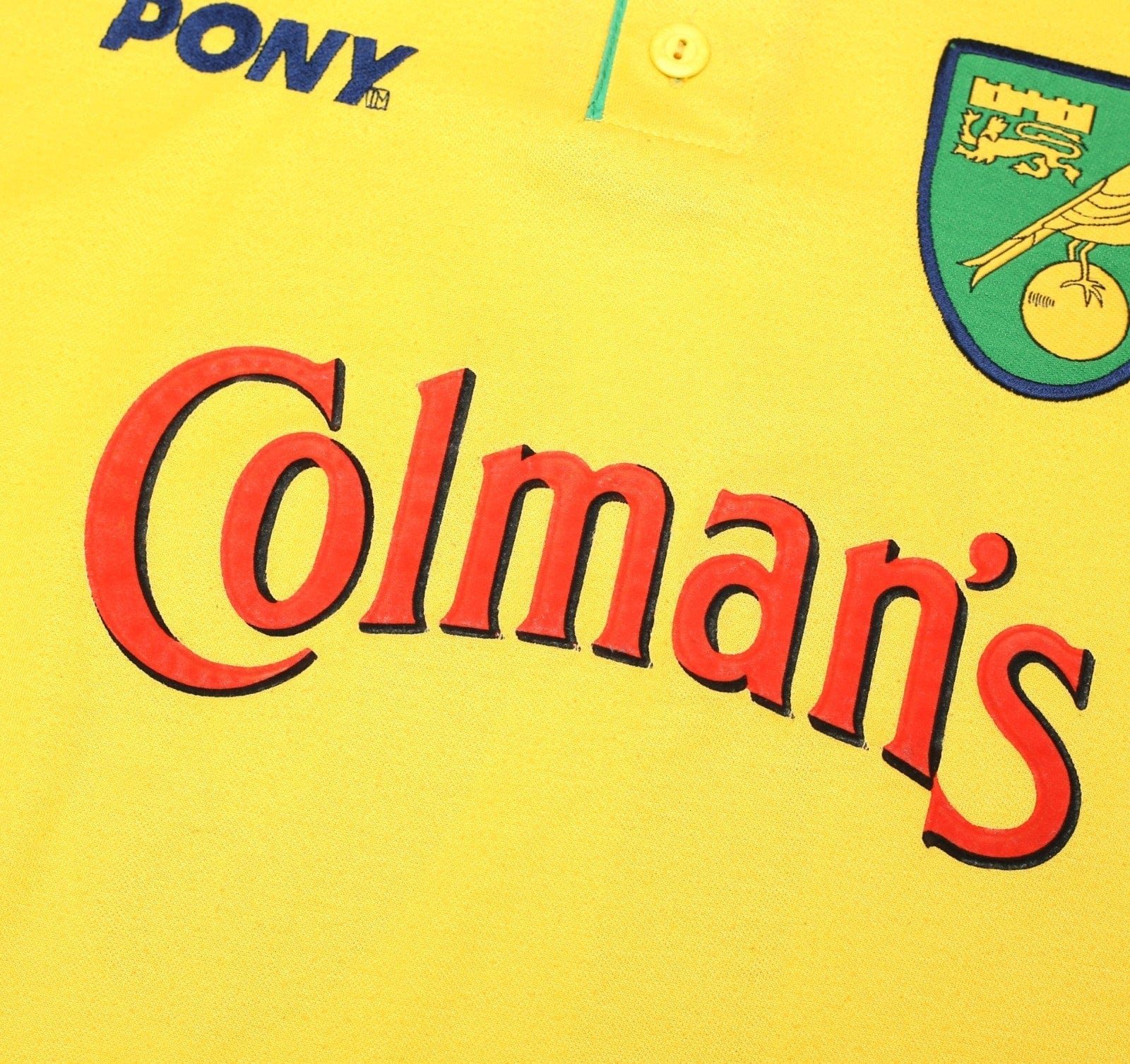 1997/99 EADIE #10 Norwich City Vintage PONY Home Shirt (L)