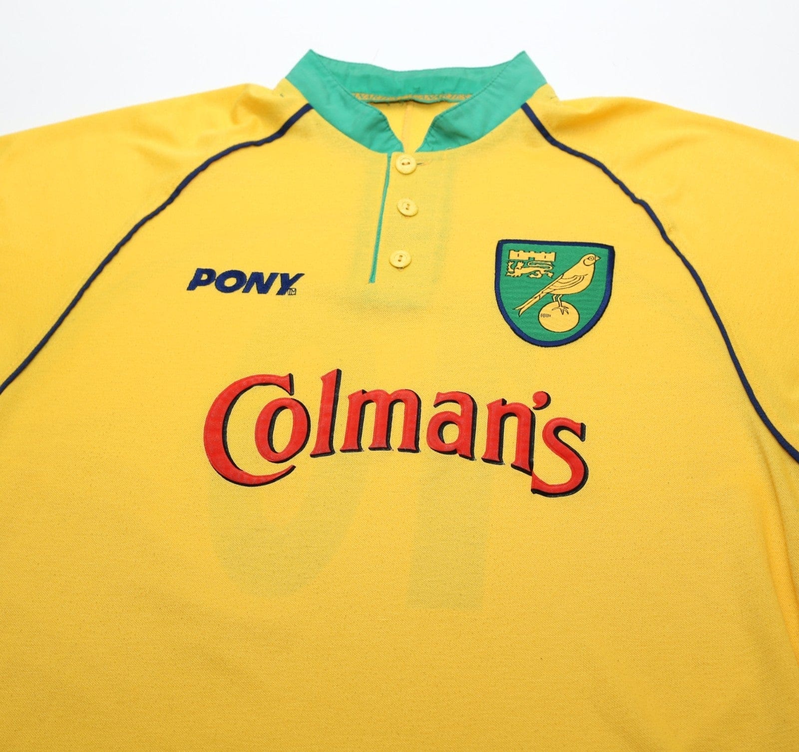 1997/99 EADIE #10 Norwich City Vintage PONY Home Shirt (L)