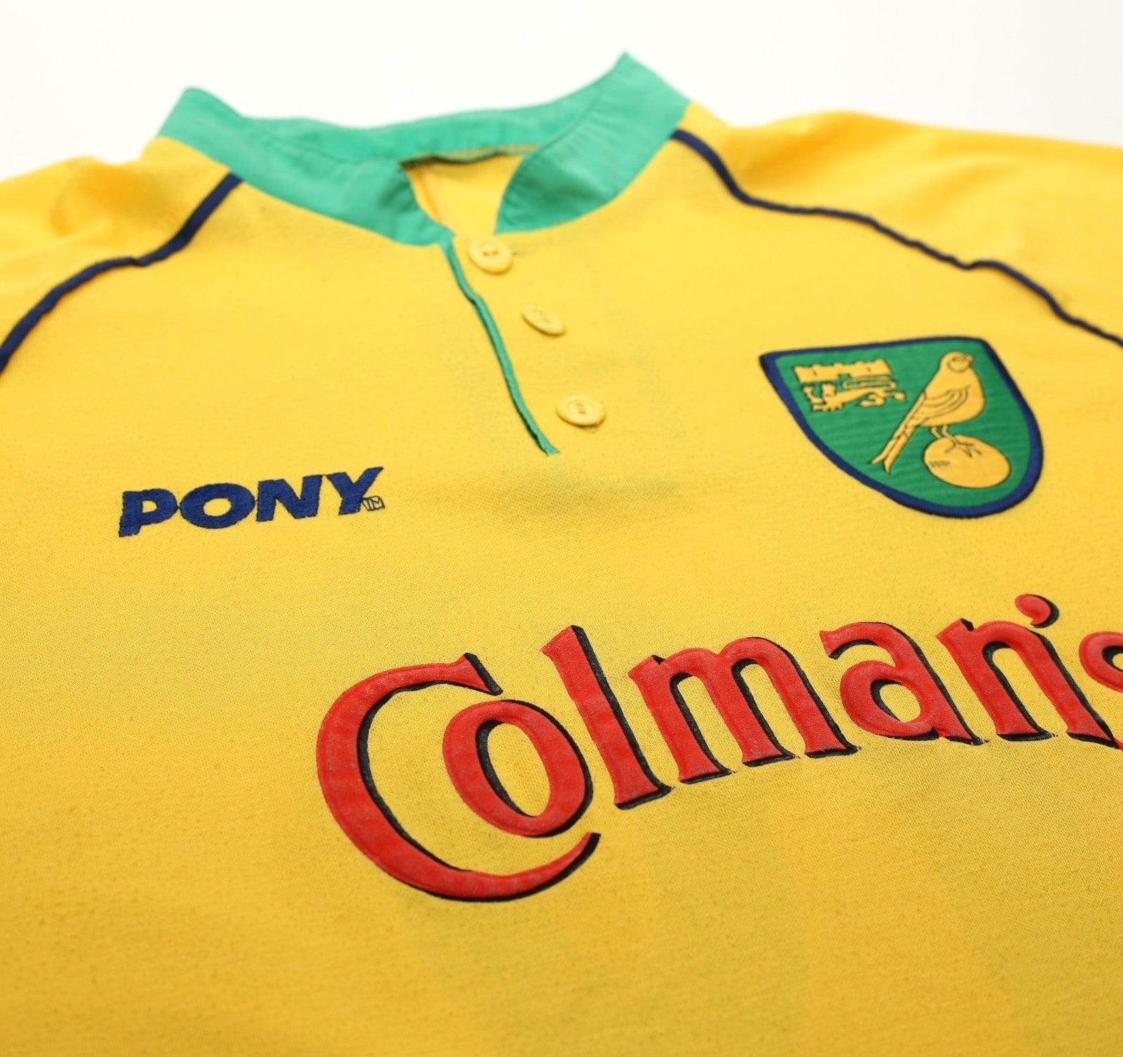 1997/99 EADIE #10 Norwich City Vintage PONY Home Shirt (L)