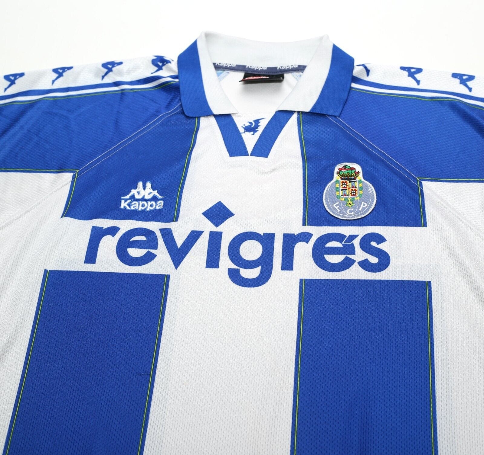 1997/99 FC PORTO Vintage Kappa Home Football Shirt | Size L
