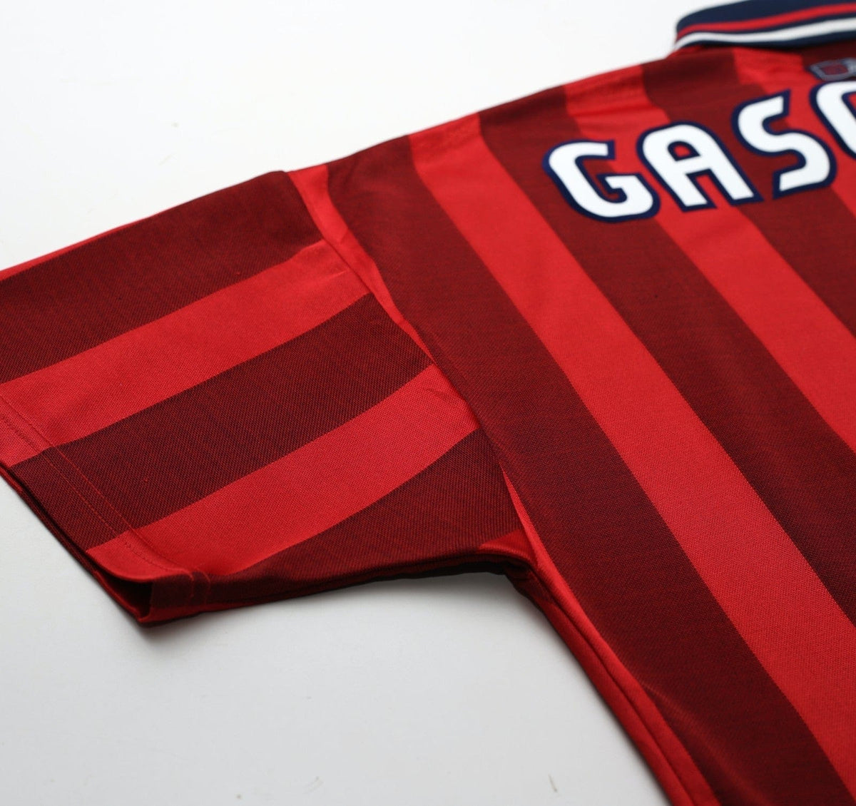 1997/99 GASCOIGNE #8 England Vintage Umbro Away Football Shirt (XL) Le Tournoi