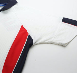 1997/99 GASCOIGNE #8 England Vintage Umbro Home Football Shirt (M/L) Le Tournoi