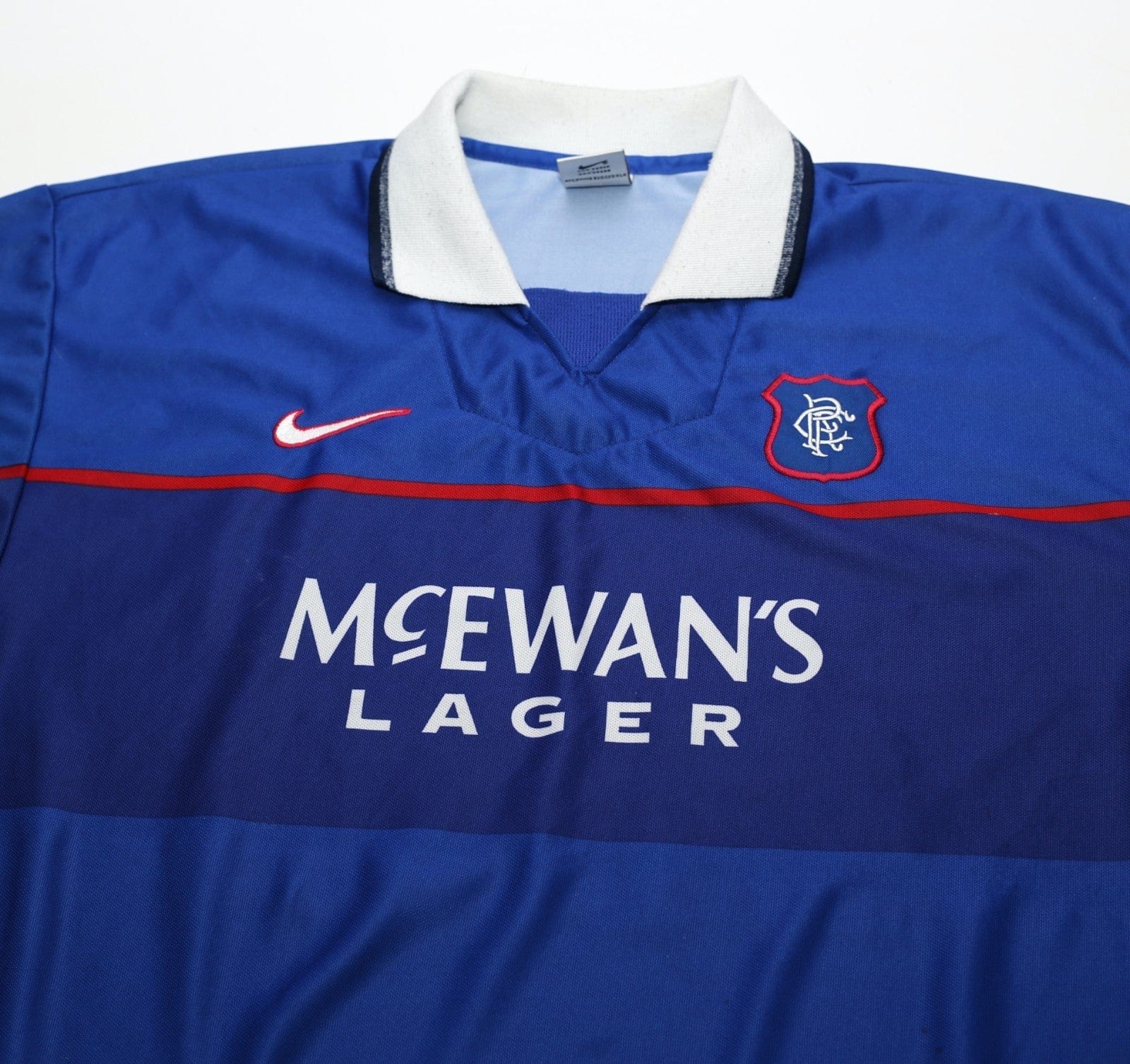 1997/99 GATTUSO #22 Rangers Vintage Nike European Home Football Shirt (L/XL)