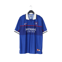 1997/99 GATTUSO #22 Rangers Vintage Nike European Home Football Shirt (L/XL)