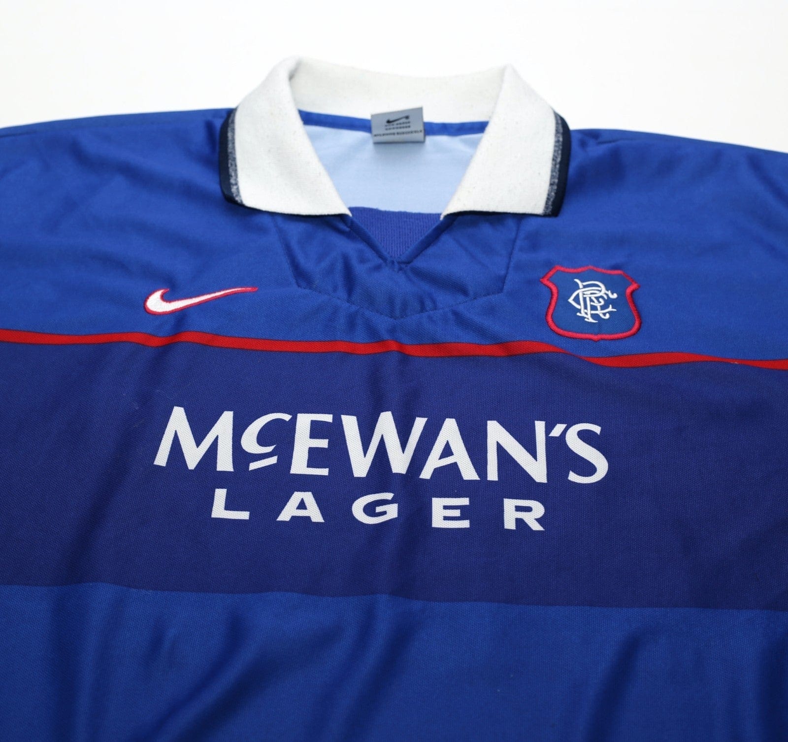 1997/99 GATTUSO #22 Rangers Vintage Nike European Home Football Shirt (L/XL)