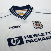 1997/99 Ginola #14 Tottenham Hotspur Vintage PONY Home Football Shirt (M)
