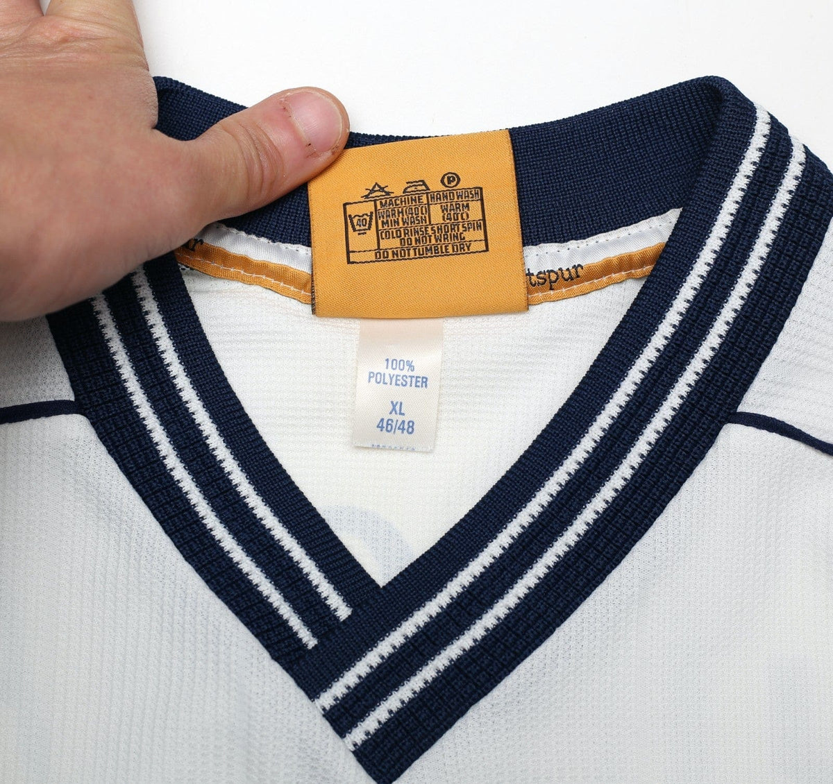 1997/99 GINOLA #14 Tottenham Hotspur Vintage PONY Home Football Shirt (XL)