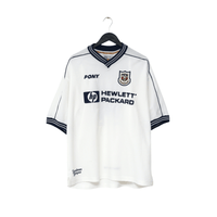 1997/99 Ginola #14 Tottenham Hotspur Vintage PONY Home Football Shirt (XL)