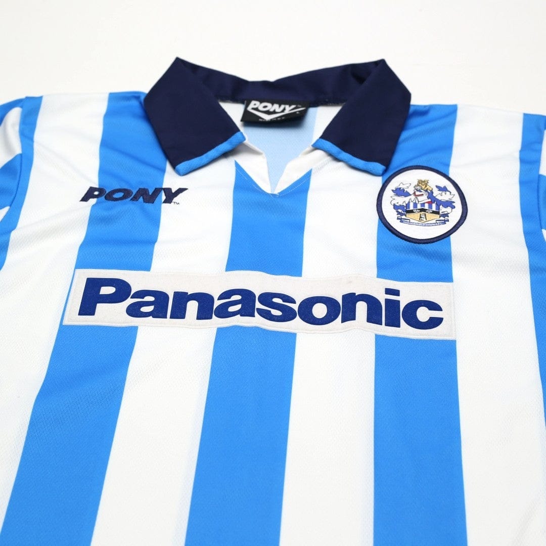 1997/99 Huddersfield Town Vintage PONY Home Football Shirt (L)