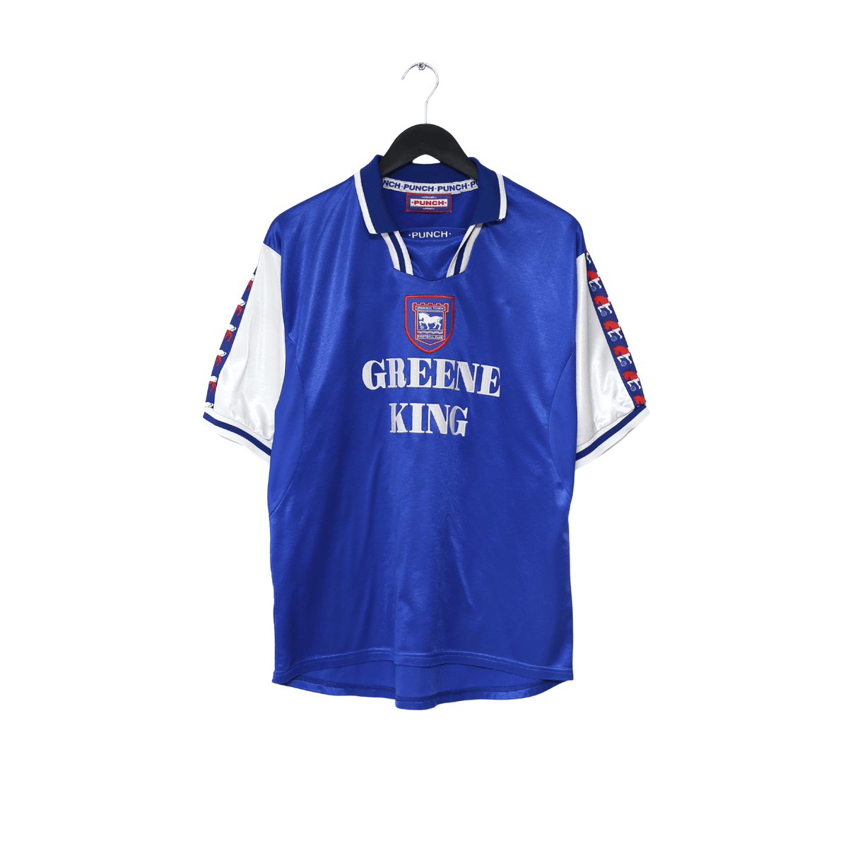 1997/99 Ipswich Town Vintage Punch Home Football Shirt (M/L)