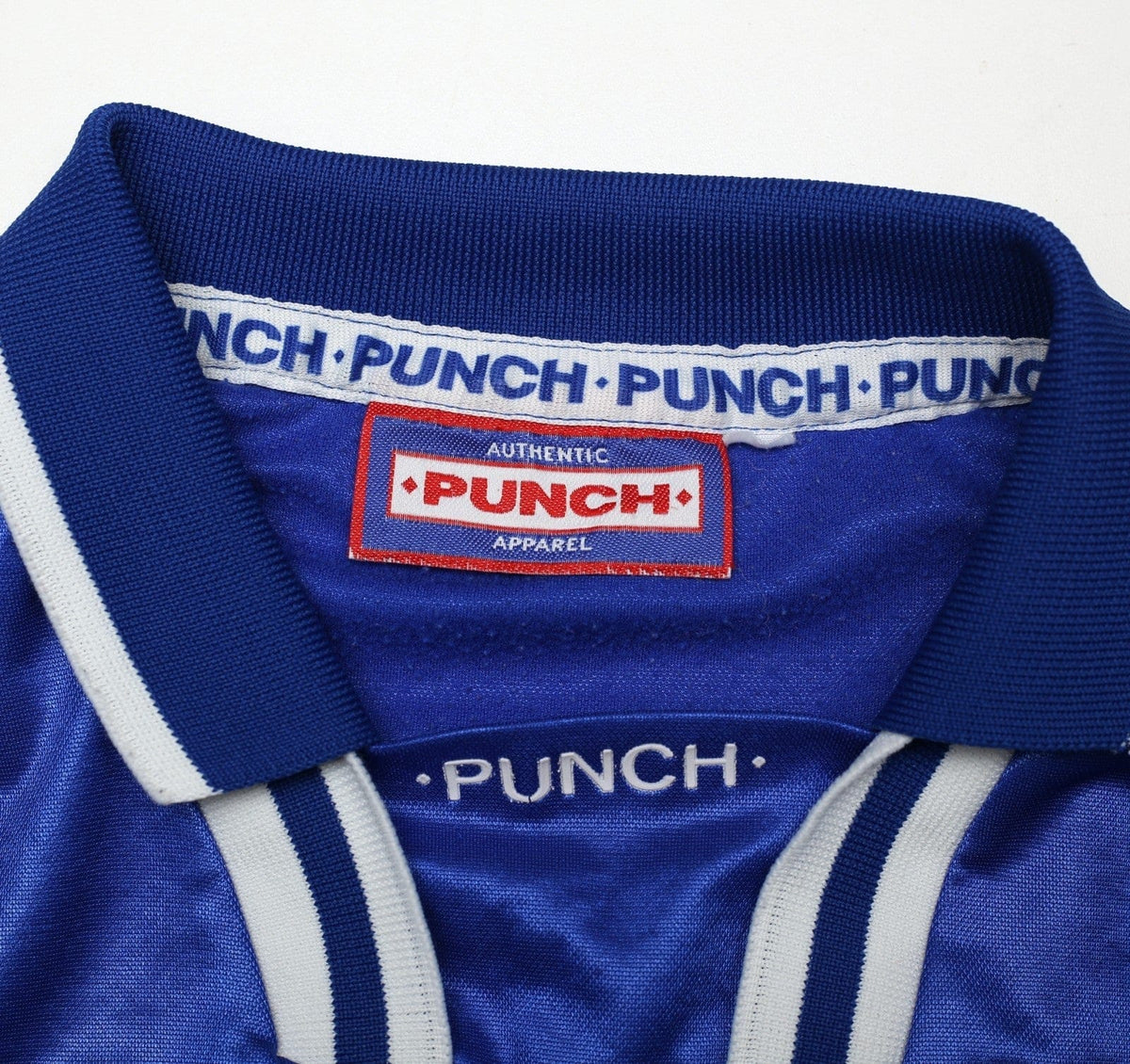1997/99 Ipswich Town Vintage Punch Home Football Shirt (M/L)