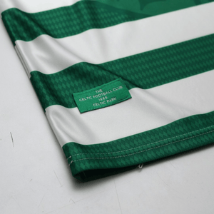 1997/99 Larsson #7 Celtic Vintage Umbro Home Football Shirt (XL)