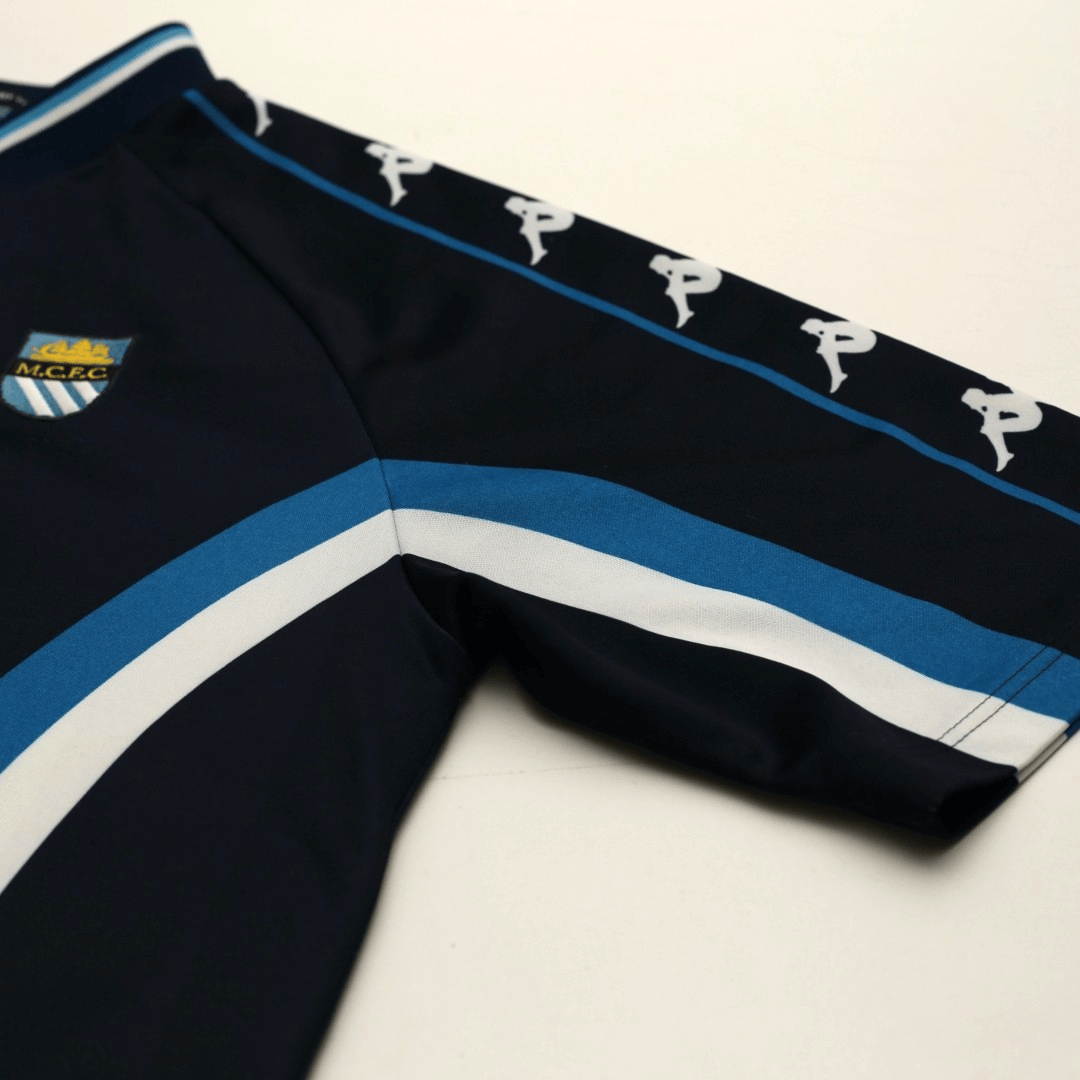 1997/99 Manchester City Vintage Kappa Away Football Shirt (S)