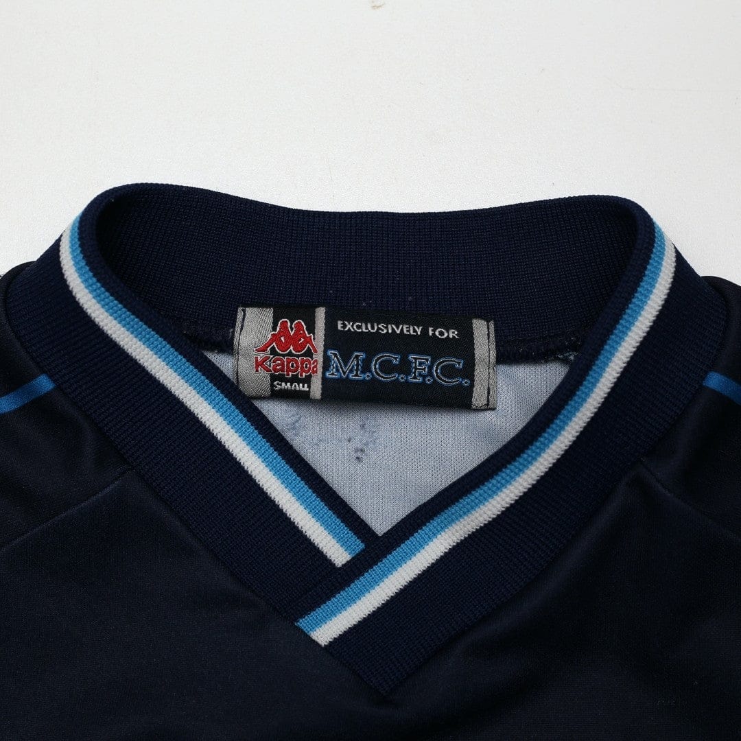 1997/99 Manchester City Vintage Kappa Away Football Shirt (S)