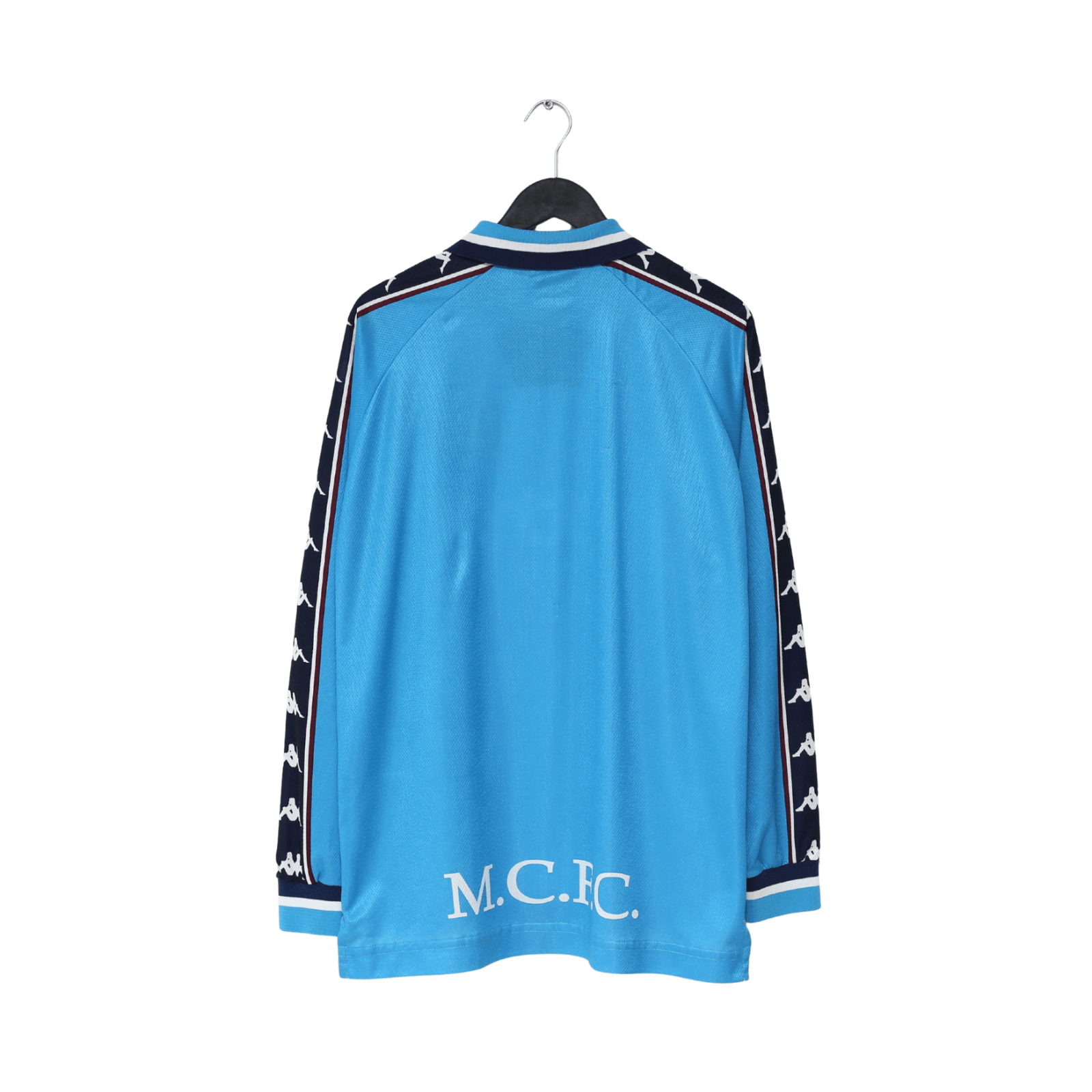1997/99 MANCHESTER CITY Vintage Kappa Long Sleeve Home Football Shirt (XL)