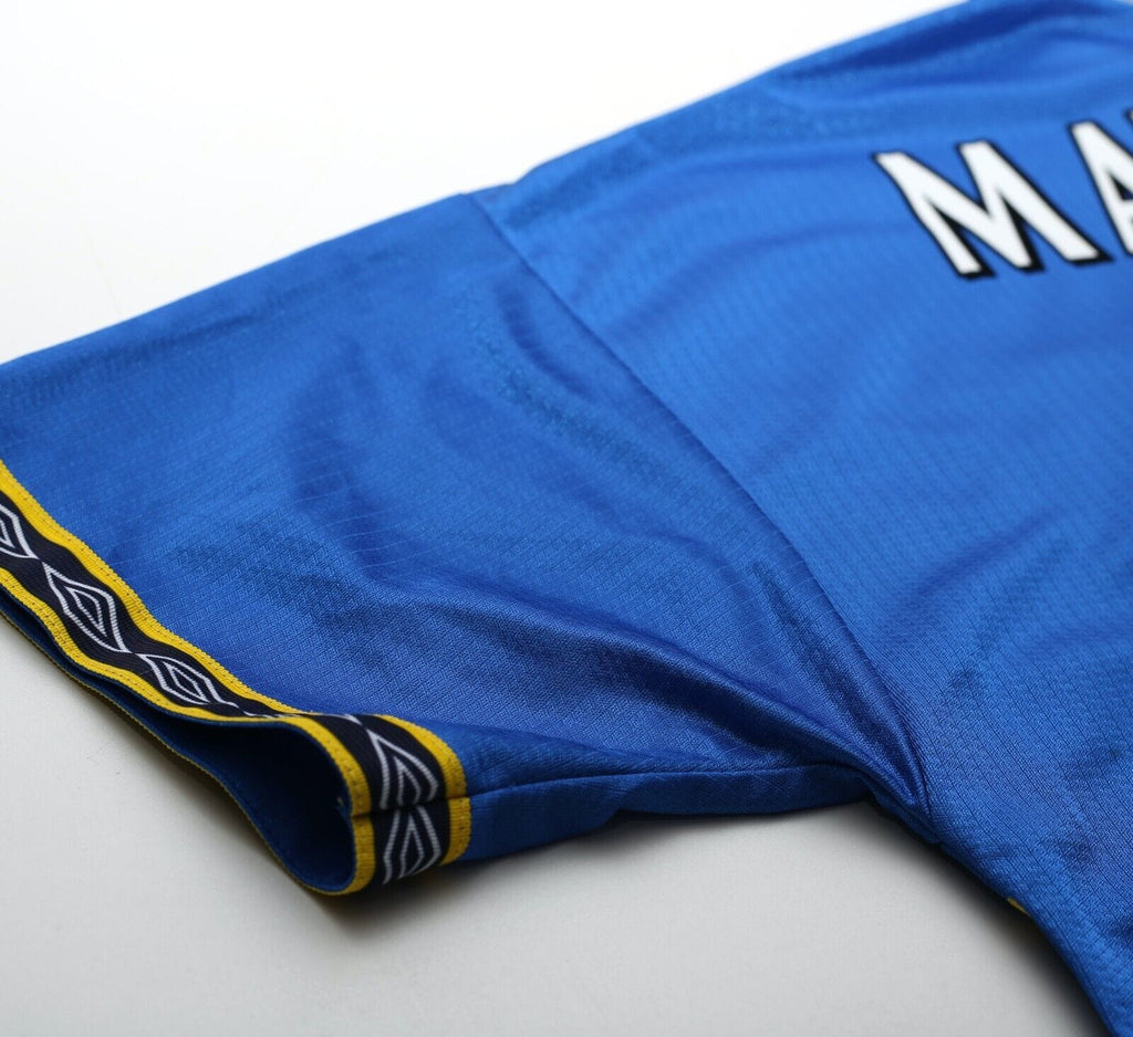 1997/99 MATERAZZI #15 Everton Vintage Umbro Home Football Shirt (XL) Italy Inter