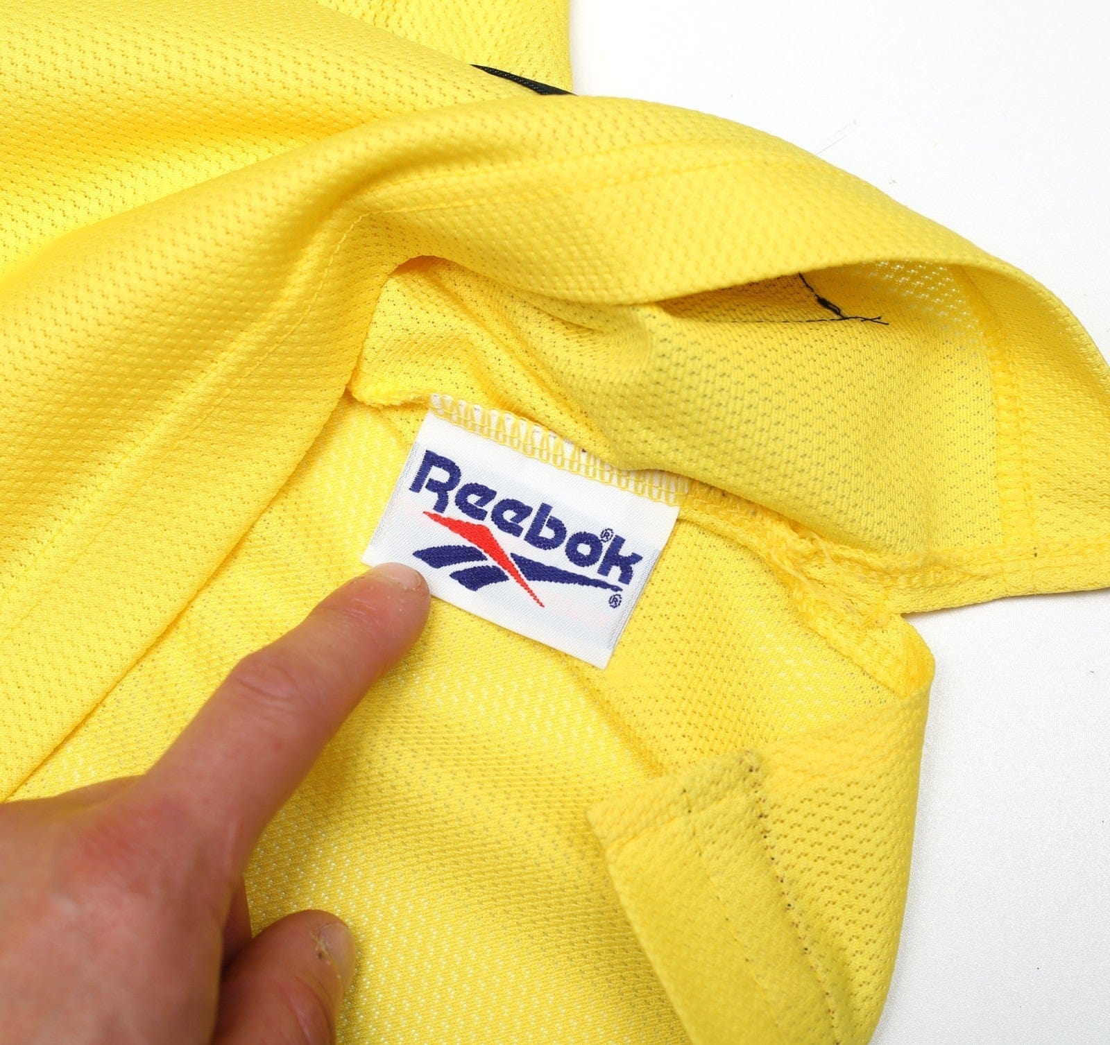 1997/99 McMANAMAN #7 Liverpool Vintage Reebok Away Football Shirt (M) 38/40