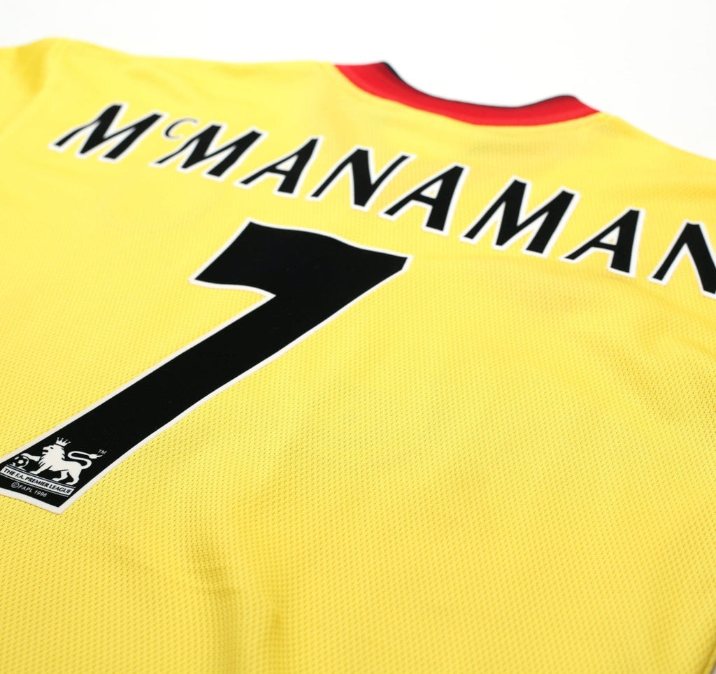 1997/99 McMANAMAN #7 Liverpool Vintage Reebok Away Football Shirt (M) 38/40