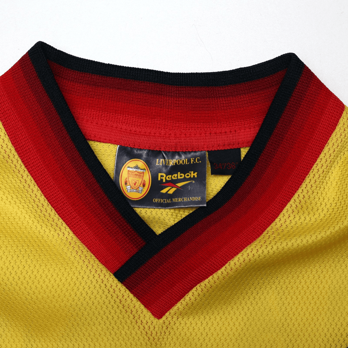 1997/99 McManaman #7 Liverpool Vintage Reebok Away Football Shirt (S) 34/36