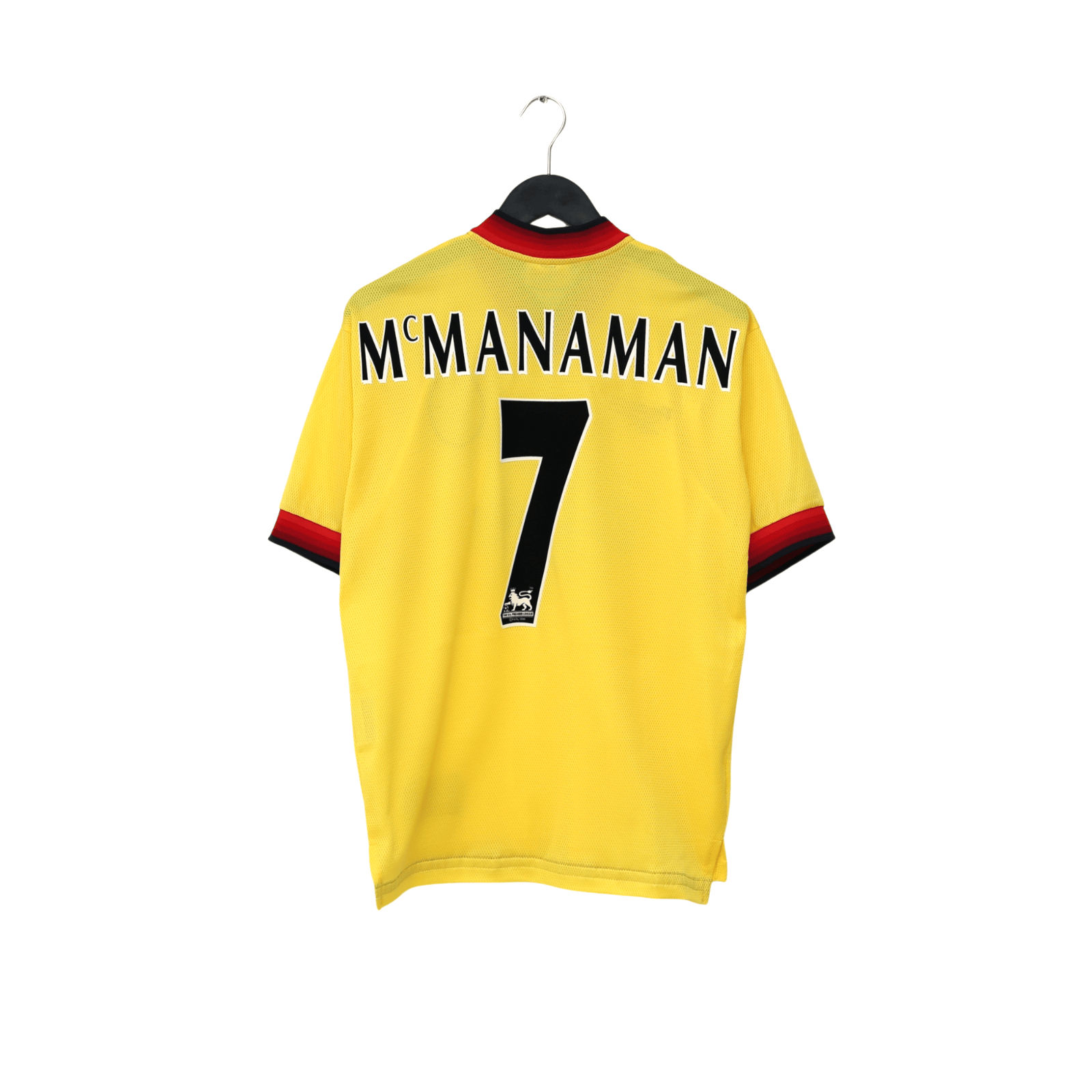 1997/99 McManaman #7 Liverpool Vintage Reebok Away Football Shirt (S) 34/36