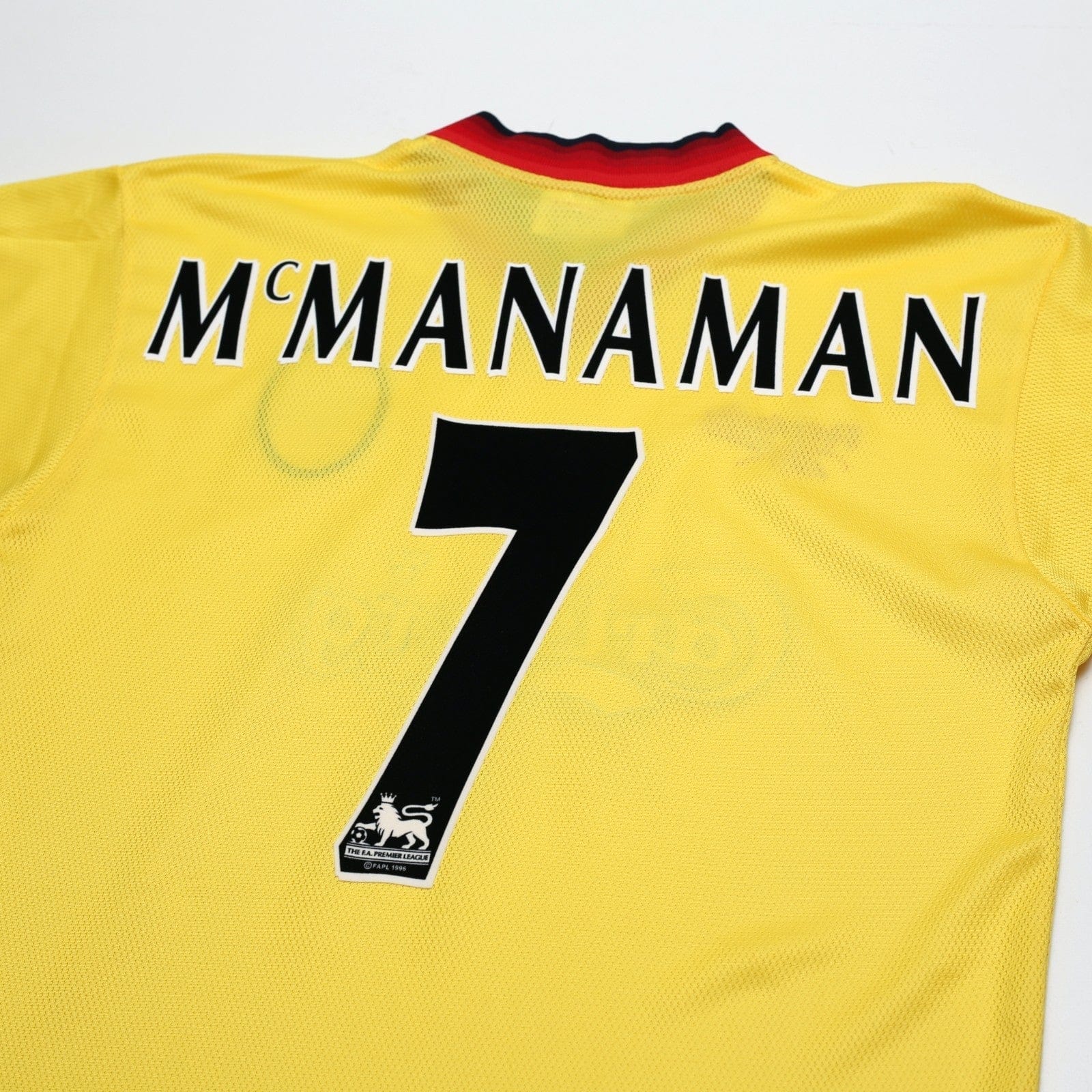 1997/99 McManaman #7 Liverpool Vintage Reebok Away Football Shirt (S) 34/36