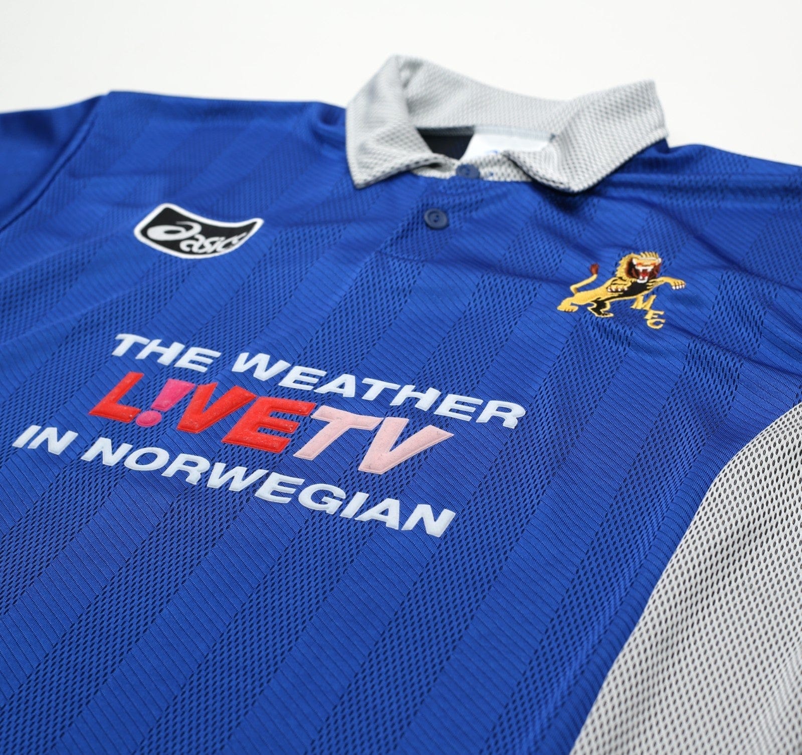 1997/99 MILLWALL Vintage Asics 'Live TV' Home Football Shirt (XL/XXL)