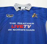 1997/99 MILLWALL Vintage Asics 'Live TV' Home Football Shirt (XL/XXL)