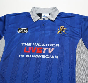 1997/99 MILLWALL Vintage Asics 'Live TV' Home Football Shirt (XL/XXL)