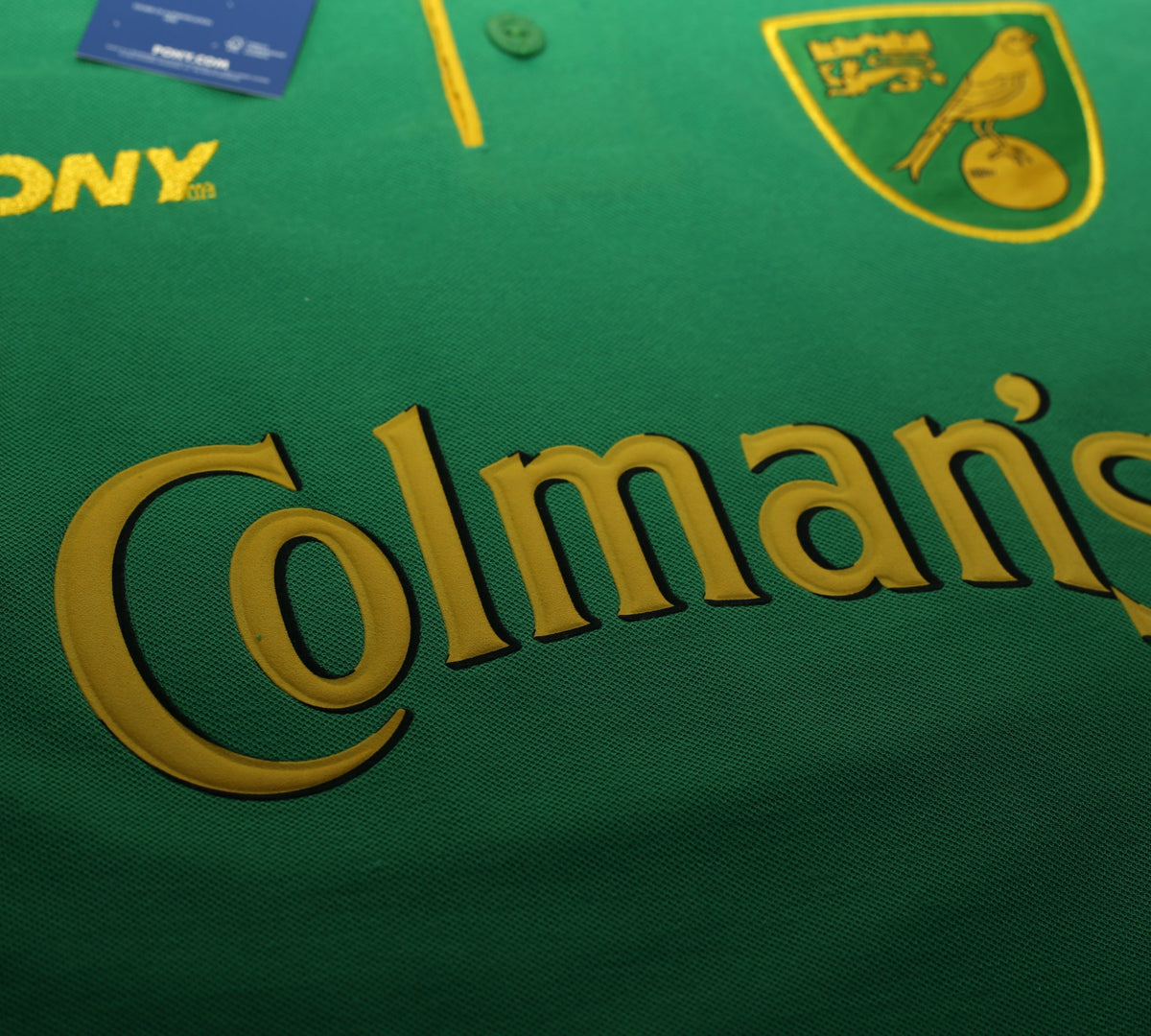 1997/99 NORWICH CITY Retro PONY Reissue Away Football Shirt