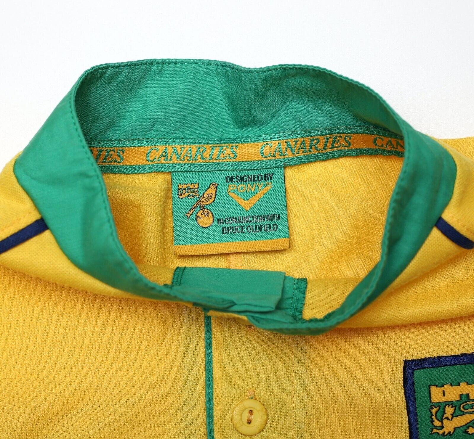 1997/99 NORWICH CITY Vintage PONY Home Football Shirt (XXL)
