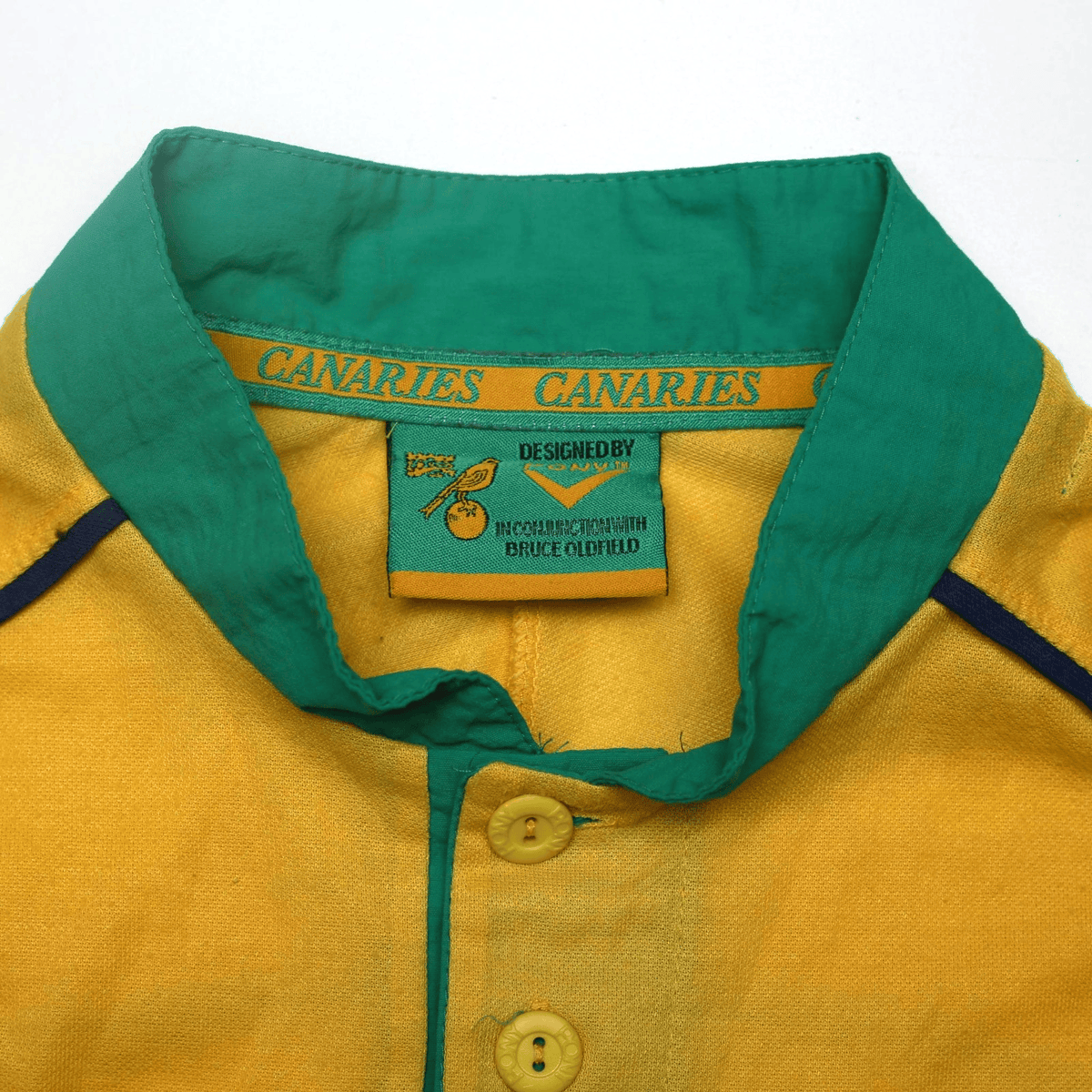 1997/99 Norwich City Vintage PONY x Bruce Oldfield Home Shirt (XL)