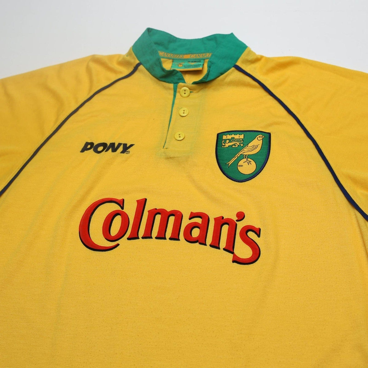 1997/99 Norwich City Vintage PONY x Bruce Oldfield Home Shirt (XL)