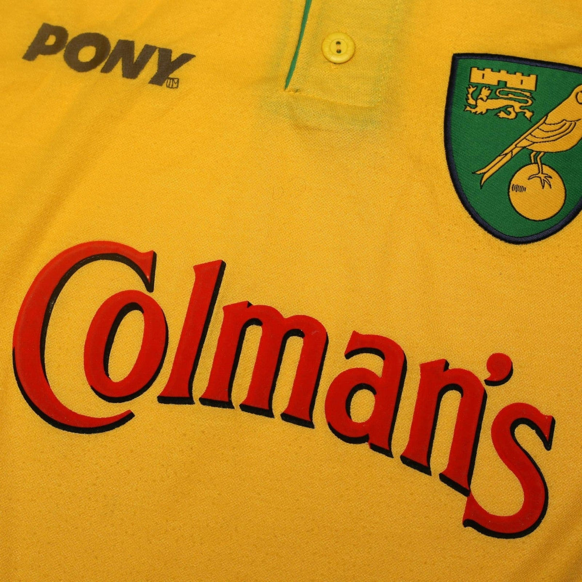 1997/99 Norwich City Vintage PONY x Bruce Oldfield Home Shirt (XL)