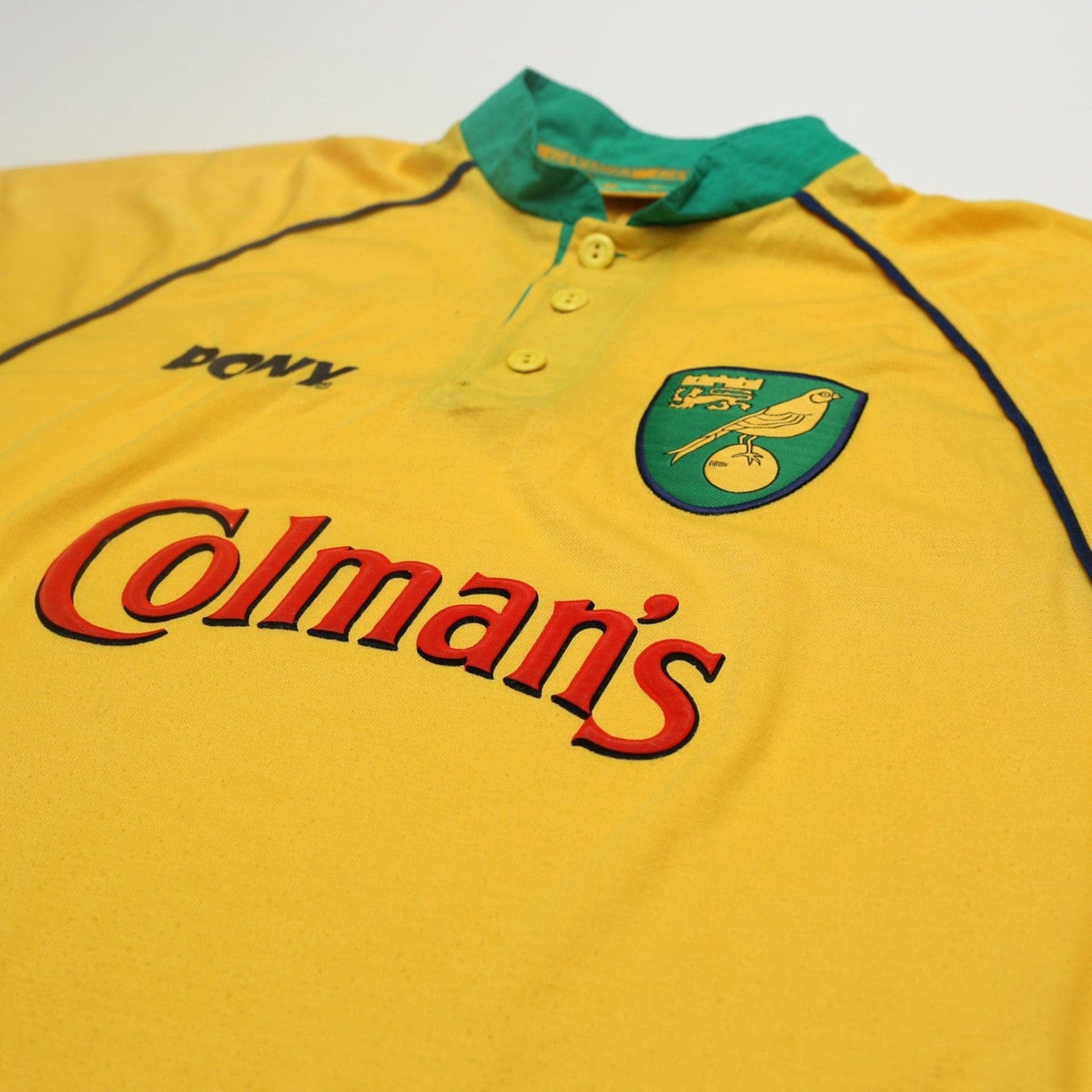 1997/99 Norwich City Vintage PONY x Bruce Oldfield Home Shirt (XL)