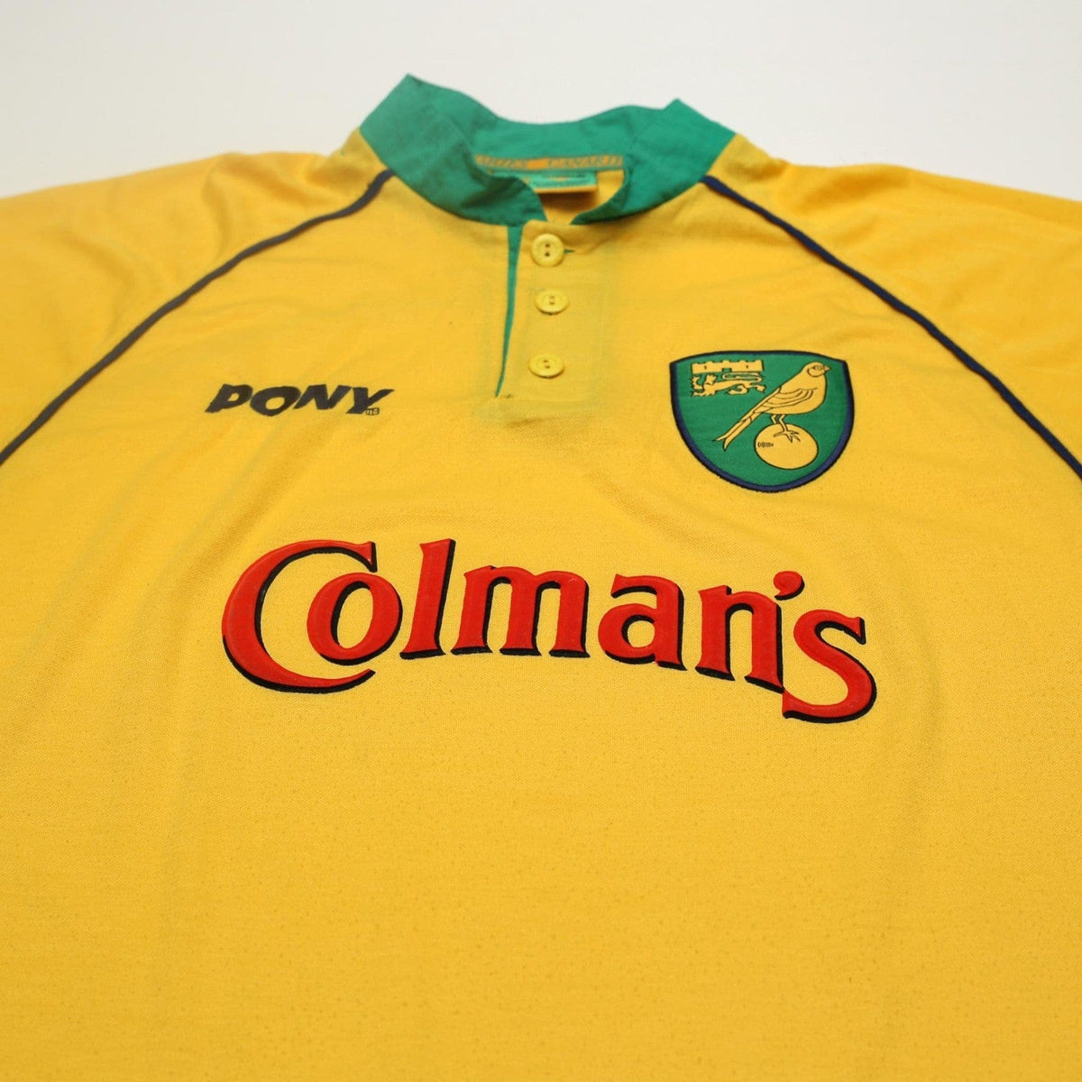1997/99 Norwich City Vintage PONY x Bruce Oldfield Home Shirt (XL)