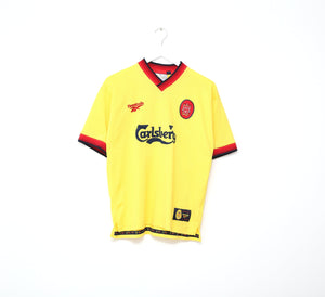 1997/99 OWEN #18 Liverpool Reebok Away Nike Football Shirt (M)