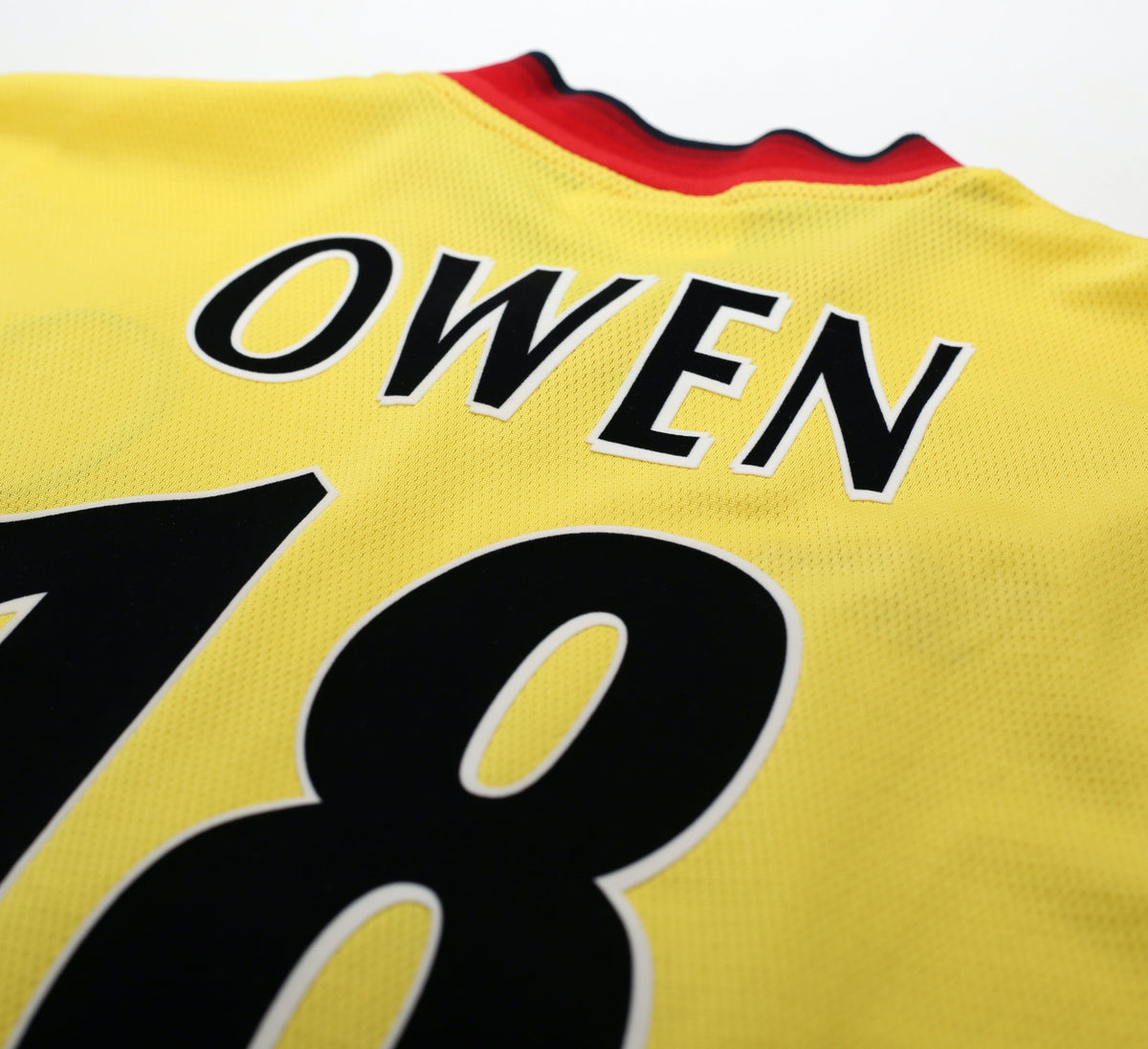 1997/99 OWEN #18 Liverpool Reebok Away Nike Football Shirt (M)