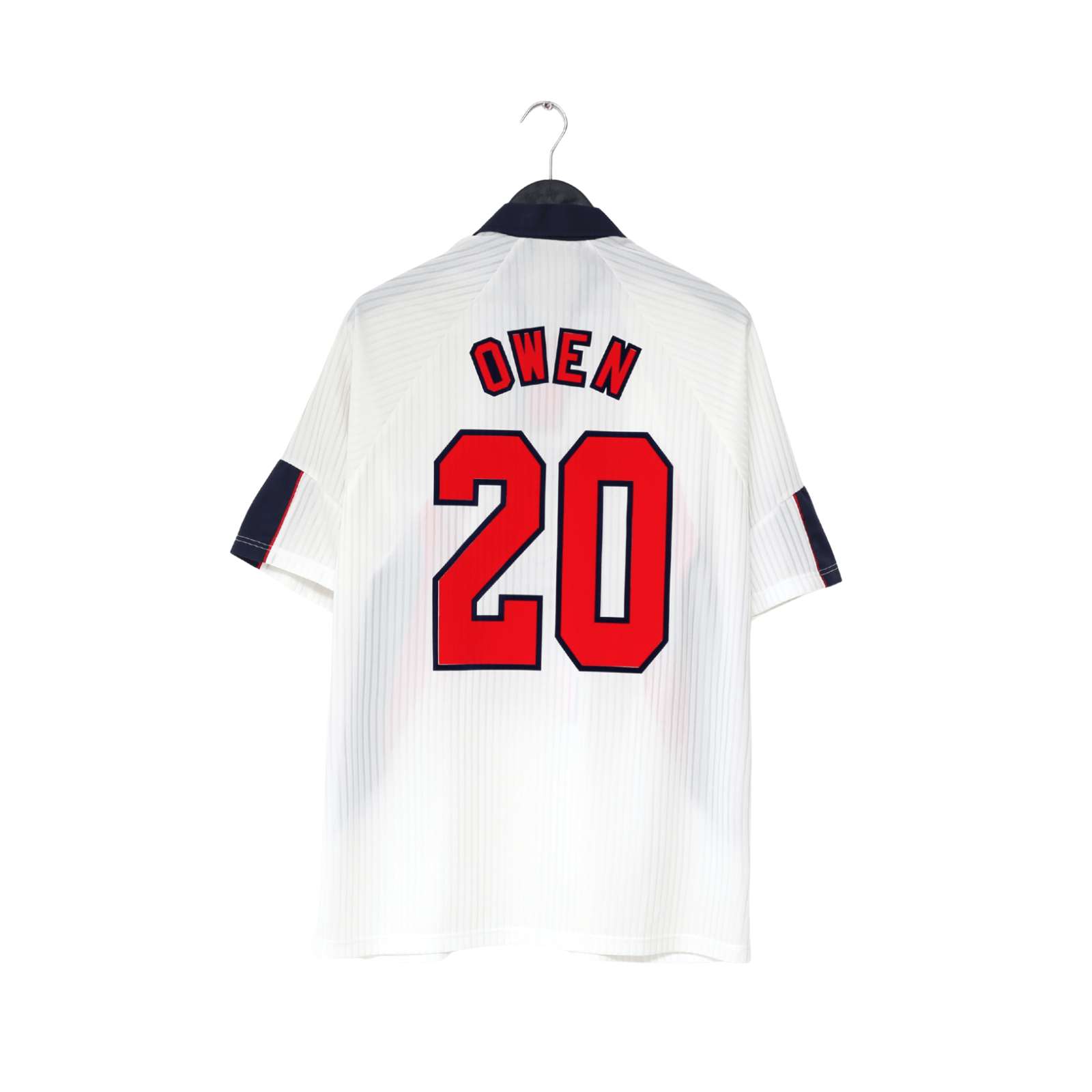 1997/99 OWEN #20 England Vintage Umbro Home Football Shirt (L/XL) France WC 98